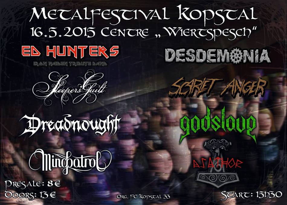 Metal Festival Kopstal 2015