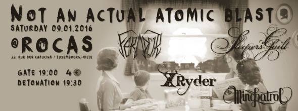 not an actual atomic blast